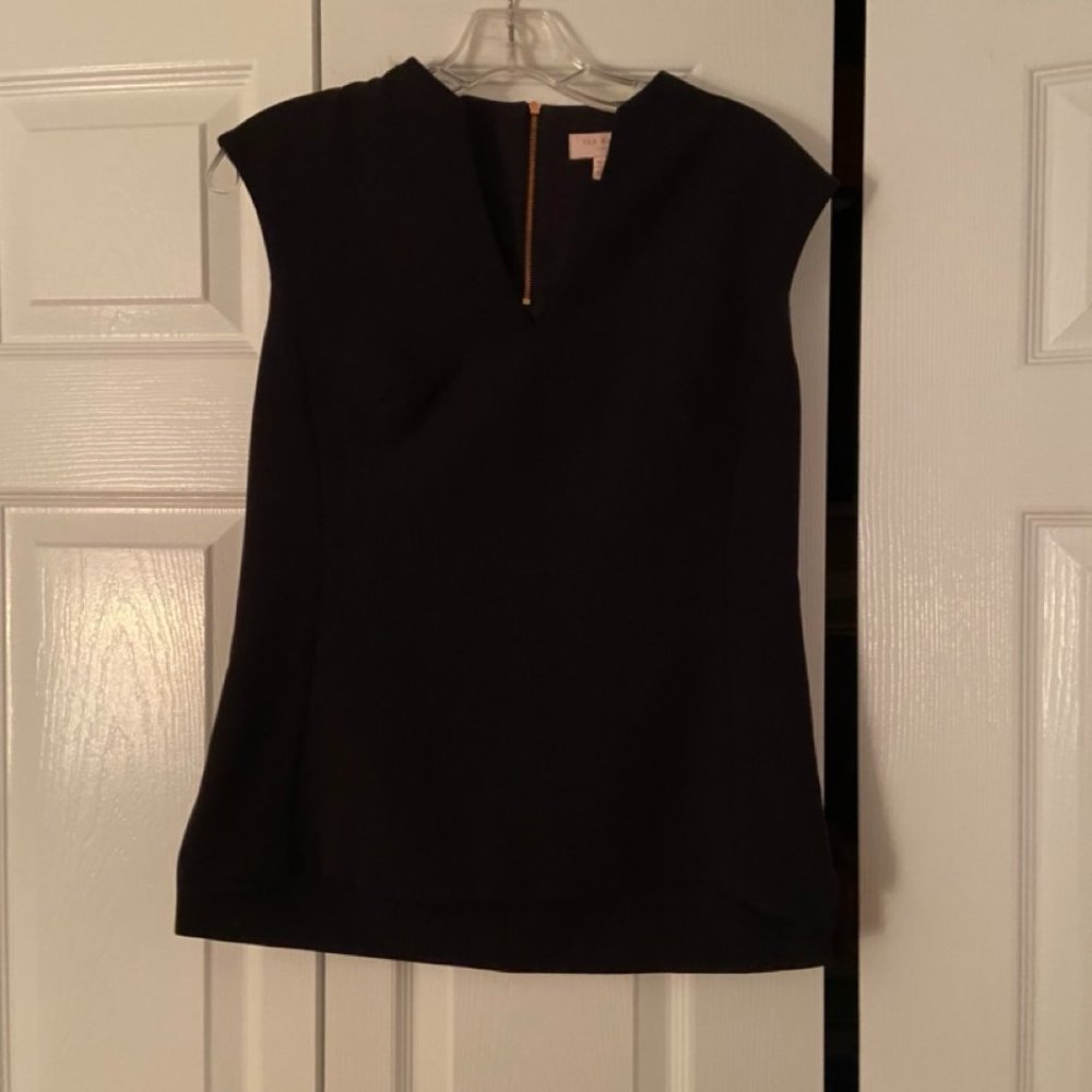 Ted Baker Structured Black Shirt